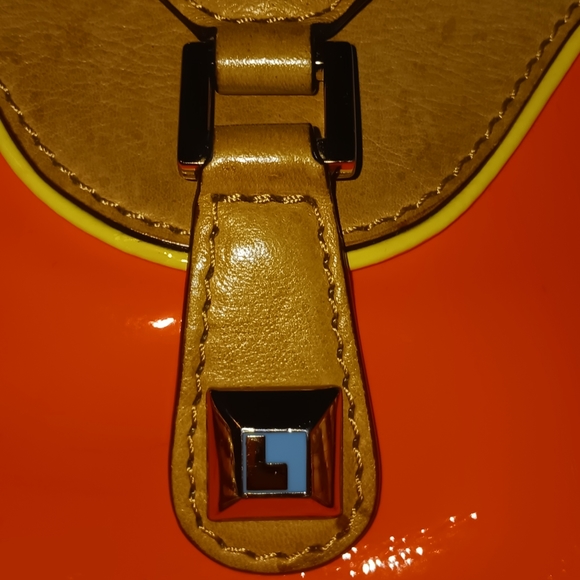 L.A.M.B. Kaleidescope Kaye Patent Leather Handbag - Picture 4 of 15